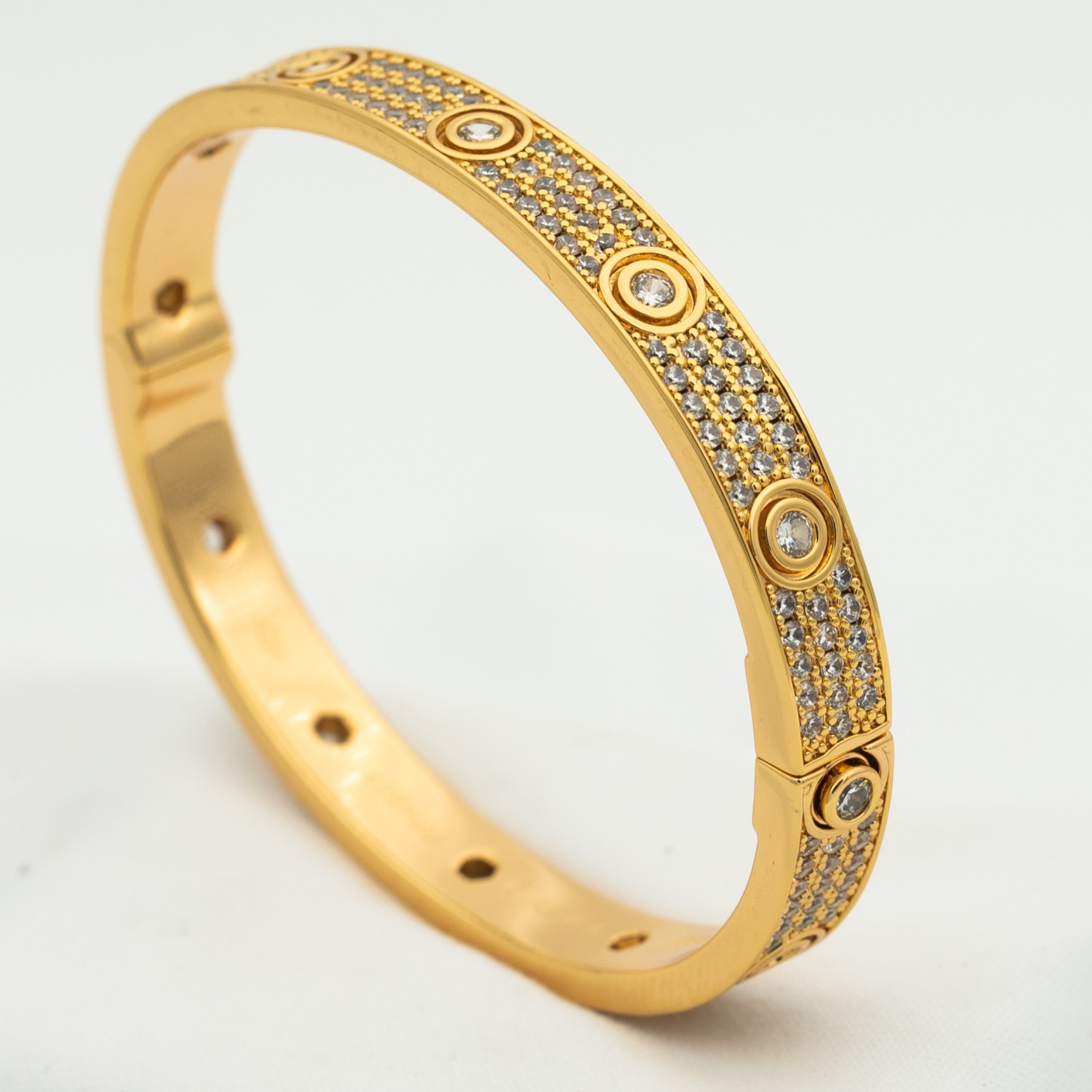 Bracelet Love Diamonds Paved CR